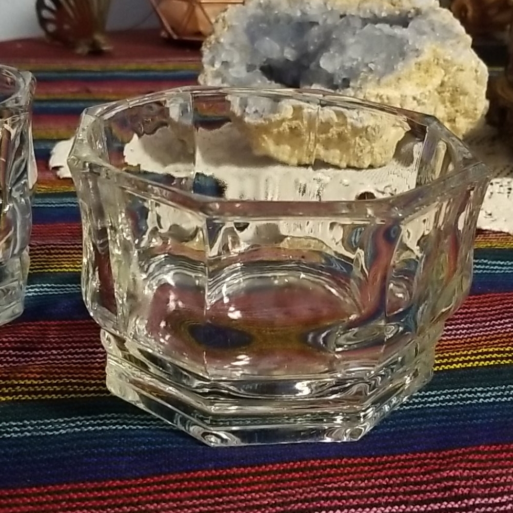 Two glass, crystal bowls - Picture 3 of 11
